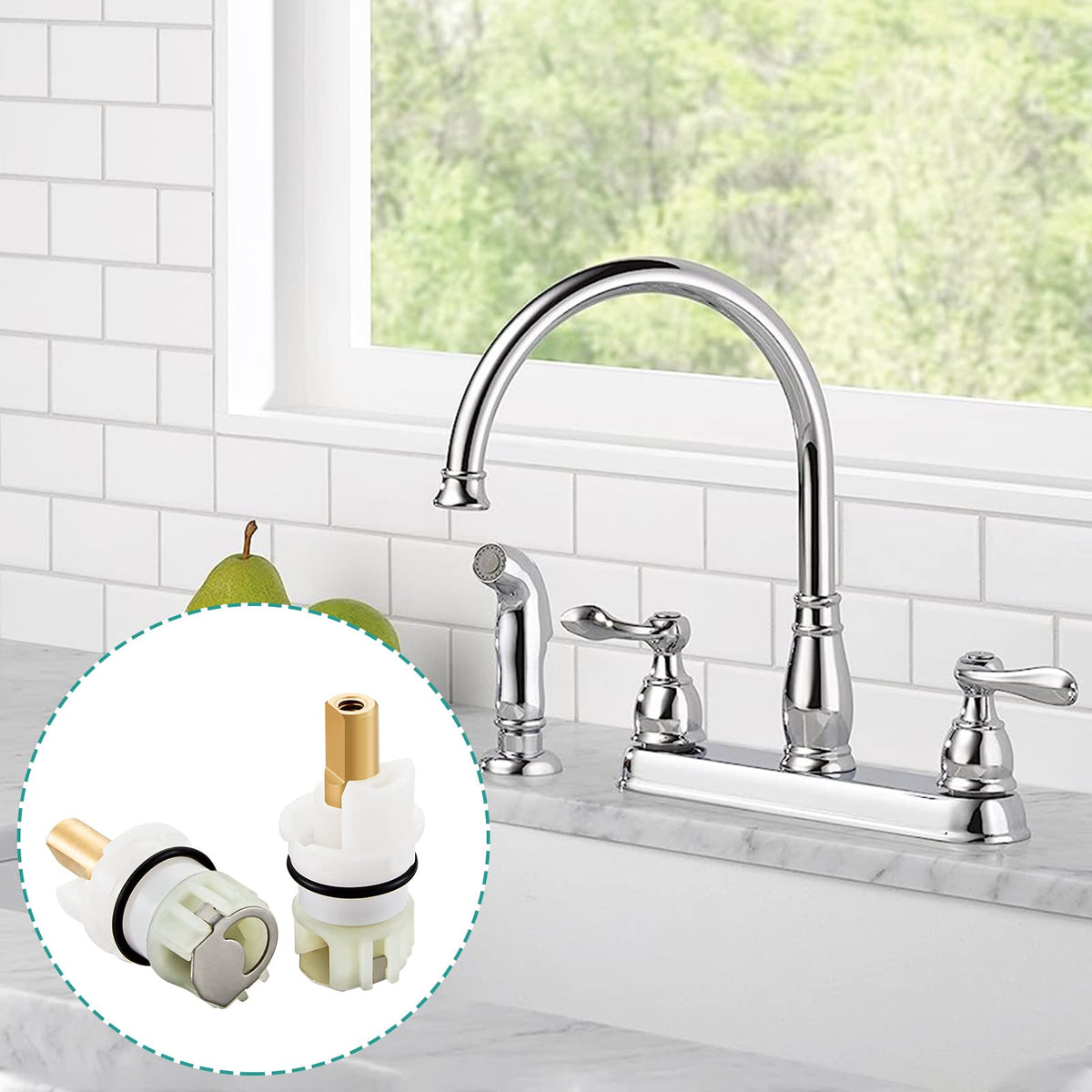 REHUH Delta two-handle compatibility supports common repair projects