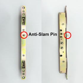 Faceplate with 11-3/4 inch measurement for standard hardware compatibility
