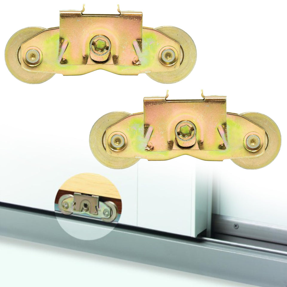 ReigaHood gliding door roller pair for smoother patio door operation