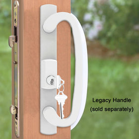 Keeper and screw pack included with the mortise lock