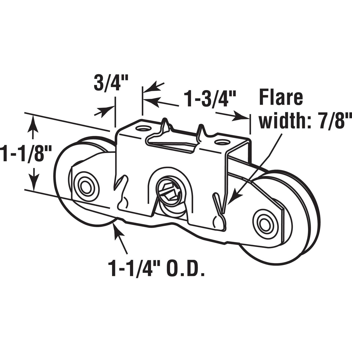 ReigaHood push-in roller housing for easy installation