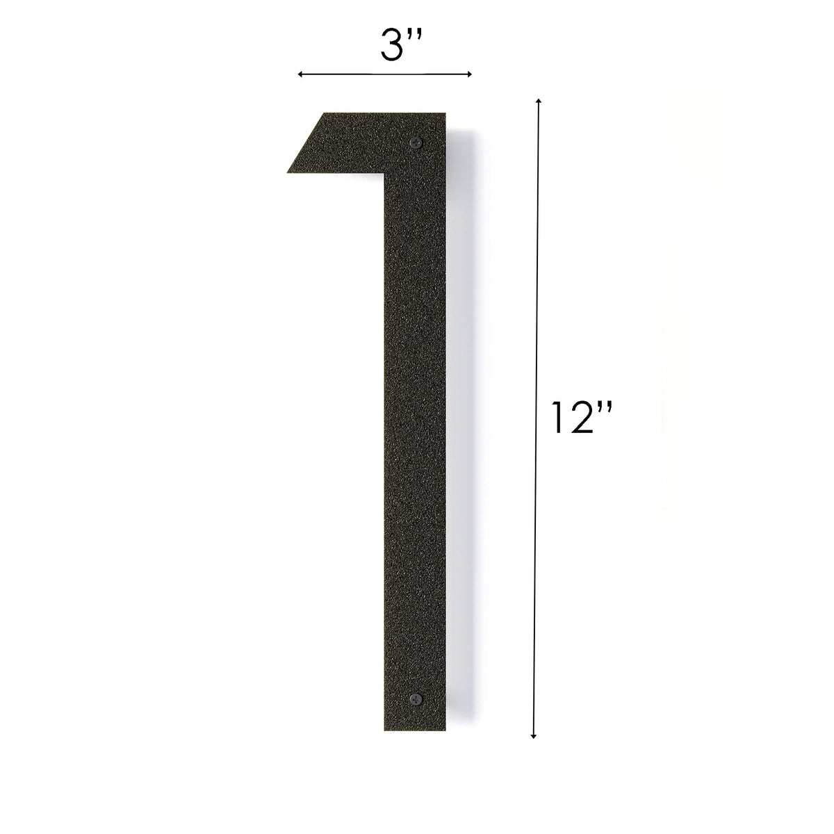 REINCARVATION black-coated plaque outside offering rust-proof durability and modern curb appeal.