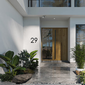 REINCARVATION wall-mount number plate installation kit enables quick setup