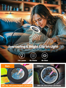 ReinHoo 360-degree gooseneck enables precise lighting angles