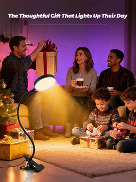 ReinHoo clip-on light suited for indoors and outdoors across spaces.