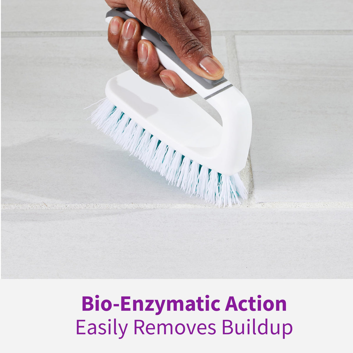 Rejuvenate Grout Deep Cleaner bathroom grout appears brighter and uniform