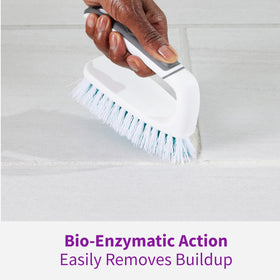 Rejuvenate Grout Deep Cleaner bathroom grout appears brighter and uniform