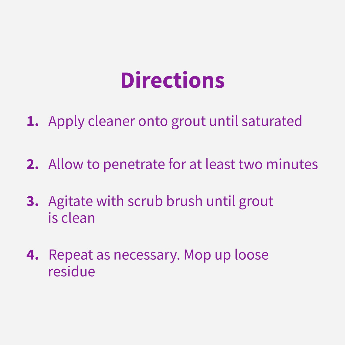 Rejuvenate Grout Deep Cleaner stain removal improves grout appearance