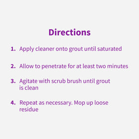 Rejuvenate Grout Deep Cleaner stain removal improves grout appearance