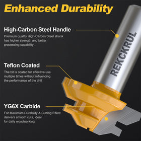 REKCKRUL carbide-tipped blades ensuring durability and smooth operation during cuts