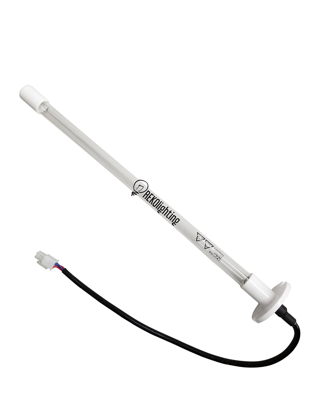 REKO Lighting UV replacement bulb connector compatible with GemTech and Trade Pro systems.
