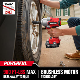 ReliaRoads brushless motor with 3-speed control for precise torque