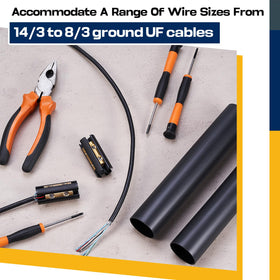 Relaxweex durable connectors endure outdoor use and harsh wiring environments
