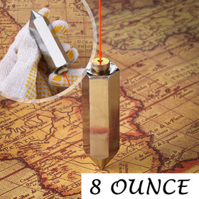 Relaxweex plumb bob with removable cord cap for easy cord replacement