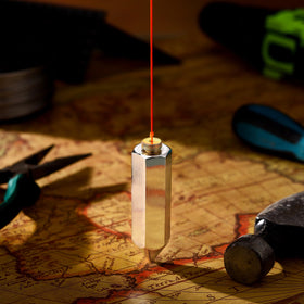 Relaxweex precision-focused plumb bob aids stable vertical alignment