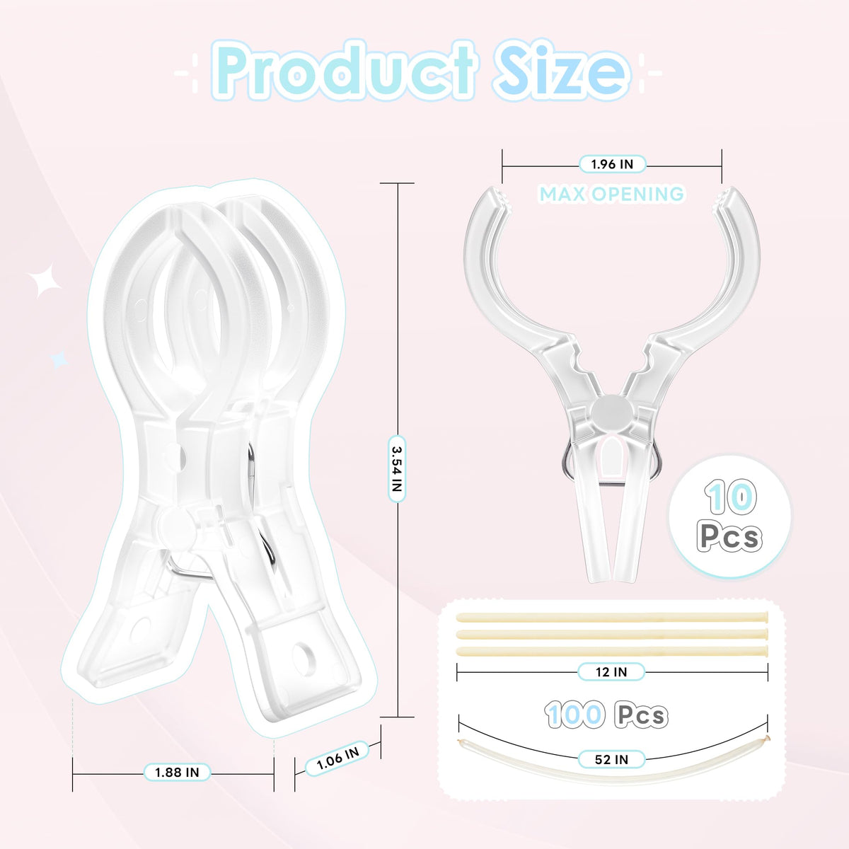 RELBRO clip grip action highlights ergonomic, easy-to-use clamps.