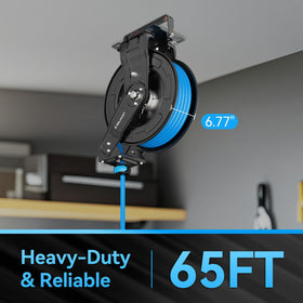 Relhost 135-degree dual guide arm demonstrates versatile positioning.