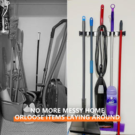 Reliahom wall-mounted organizer saves vertical space in kitchen, utility, and garden areas