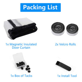 RELIANCER complete installation kit includes tapes, tacks, and manual