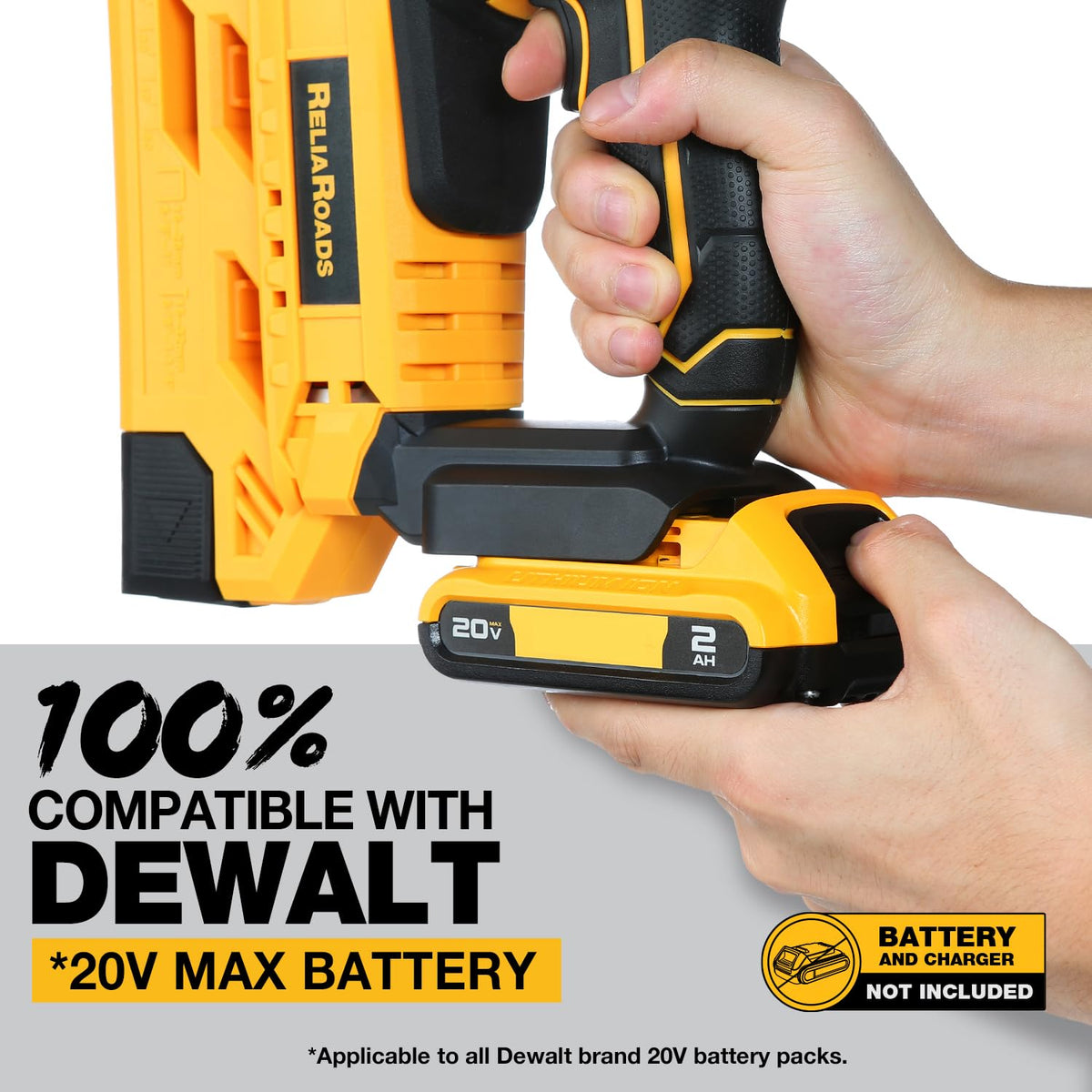 ReliaRoads dual-mode magazine switch enables quick nails or staples