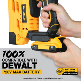 ReliaRoads dual-mode magazine switch enables quick nails or staples