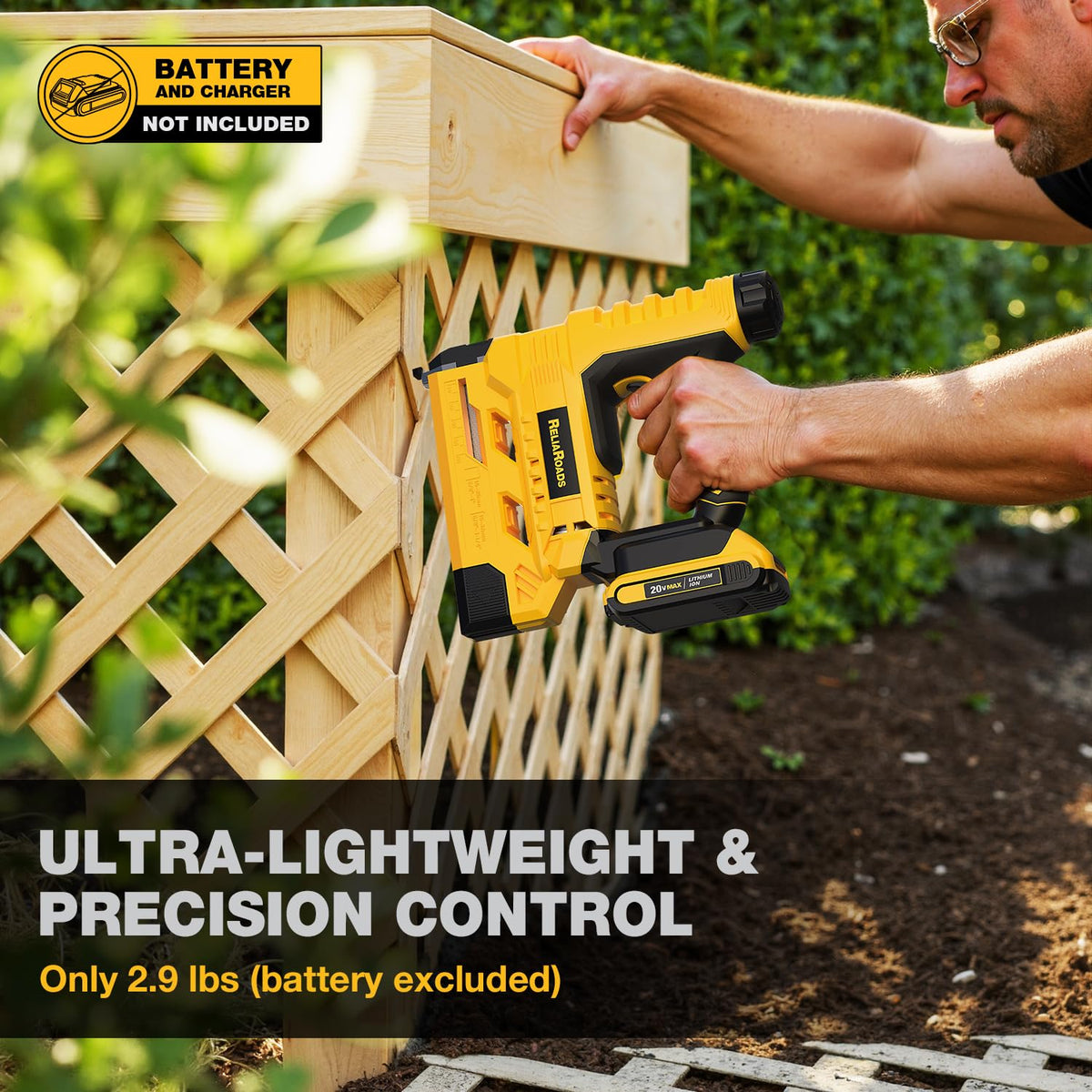 ReliaRoads dual-trigger safety with auto-lock reduces accidental firing