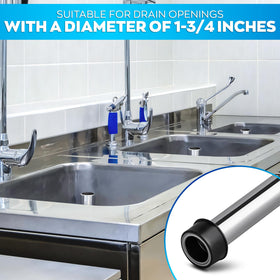Reluen compact stopper kit provides organized drain protection.