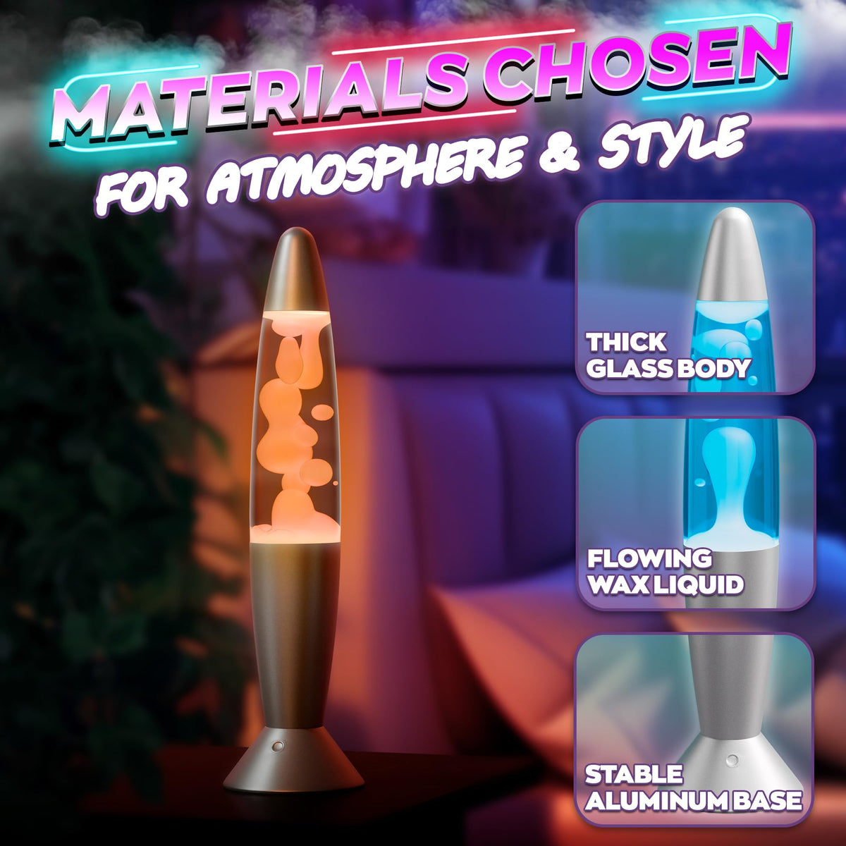 Reluen remote-control lamp colors enables quick ambient changes for desks or nightstands.