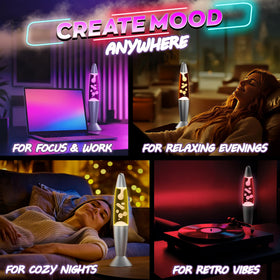Reluen soft ambient glow night light for bedroom, living room, or office.