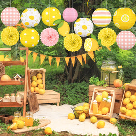Renbuzhu lemonade stand decor sparks a bright summer vibe.