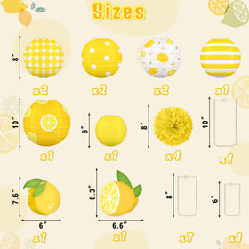 Renbuzhu lemon pom pom 8-inch adds soft color and texture