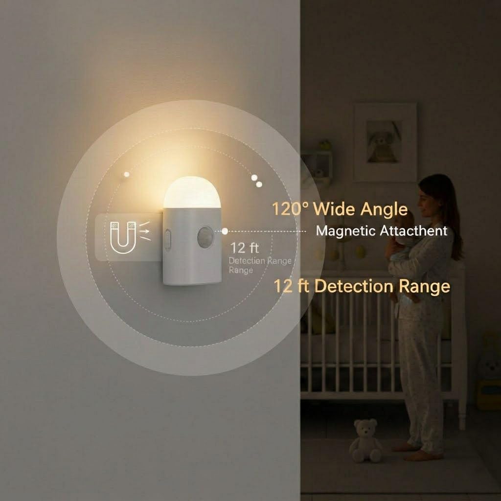 Rengmot LED light suited for closets and cabinets