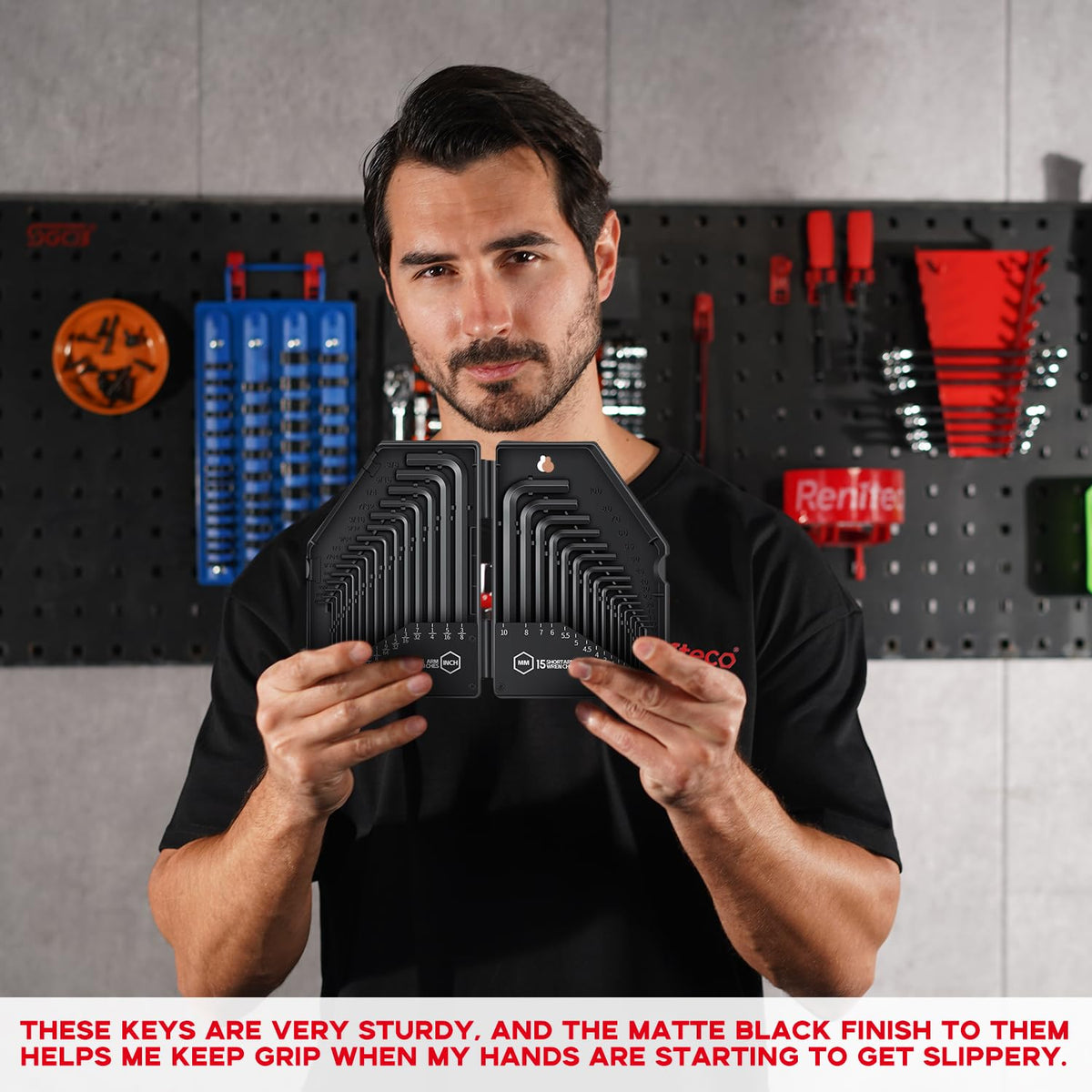 Reniteco hex key set ideal for DIY projects and bike repairs