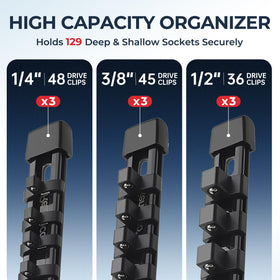 Reniteco end-cap removable enables flexible configuration for custom socket layouts.