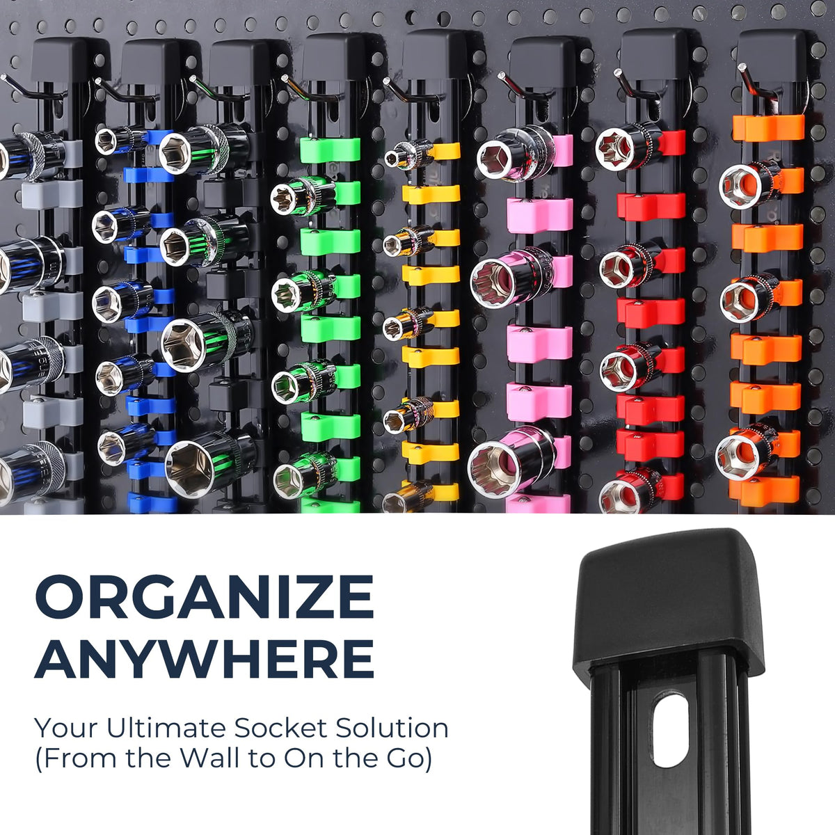 Reniteco nine-track assembly maximizes capacity in a compact tool setup.