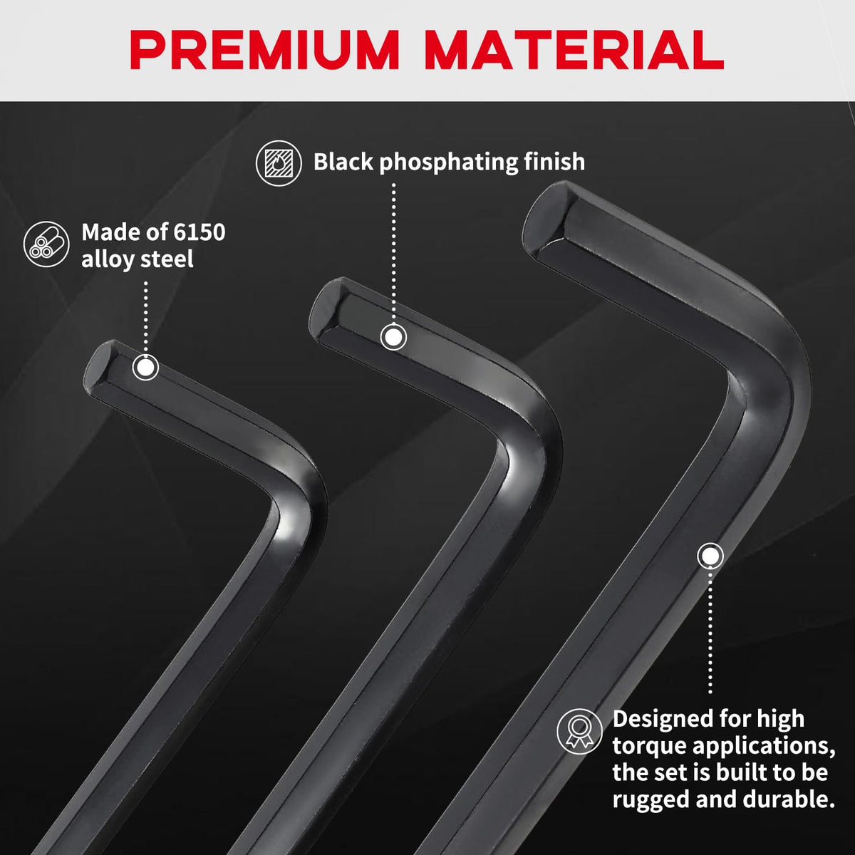 Reniteco precision-machined ends ensure snug fits and reduce slipping