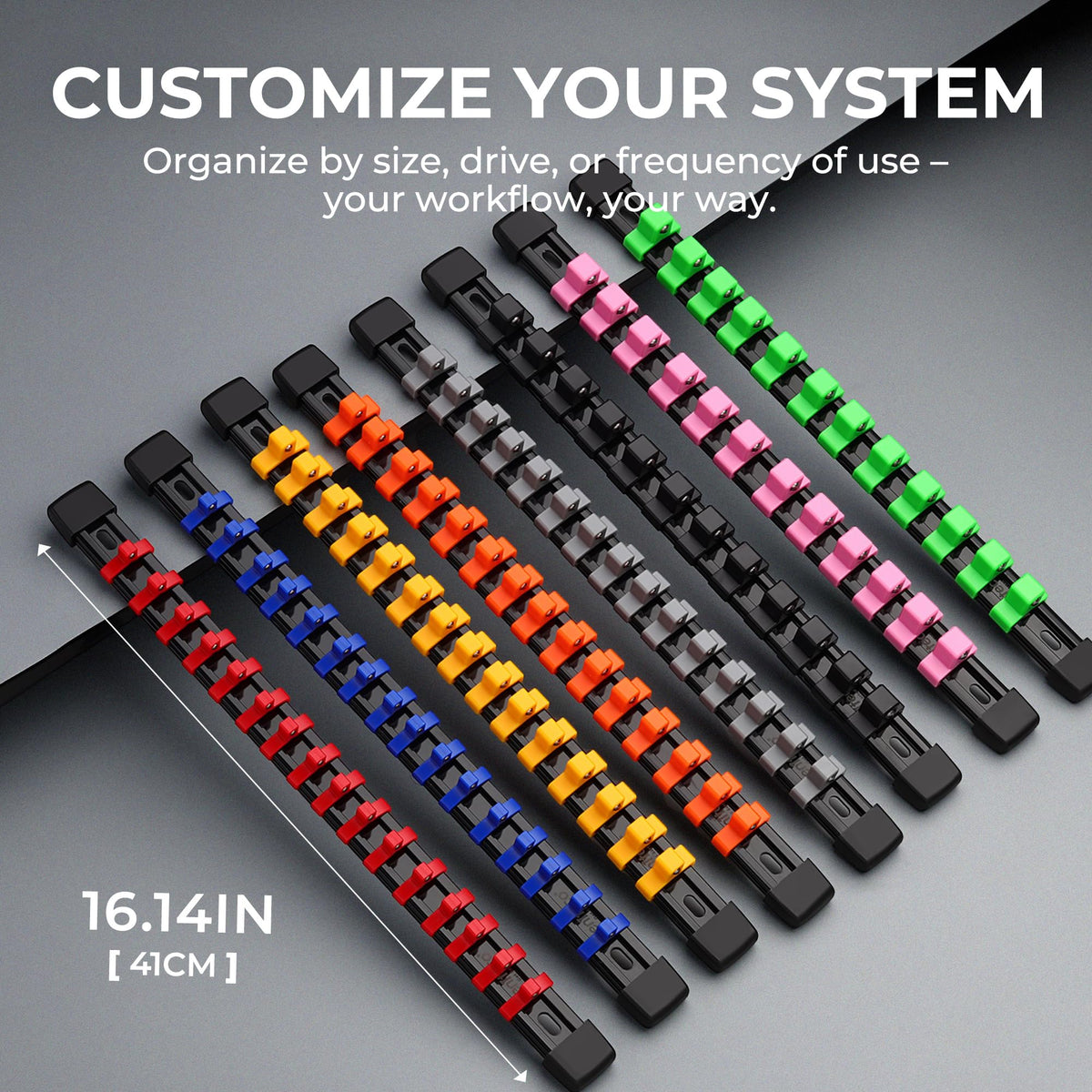 Reniteco toolbox drawer organization helps streamline workflows and tidy the workspace.