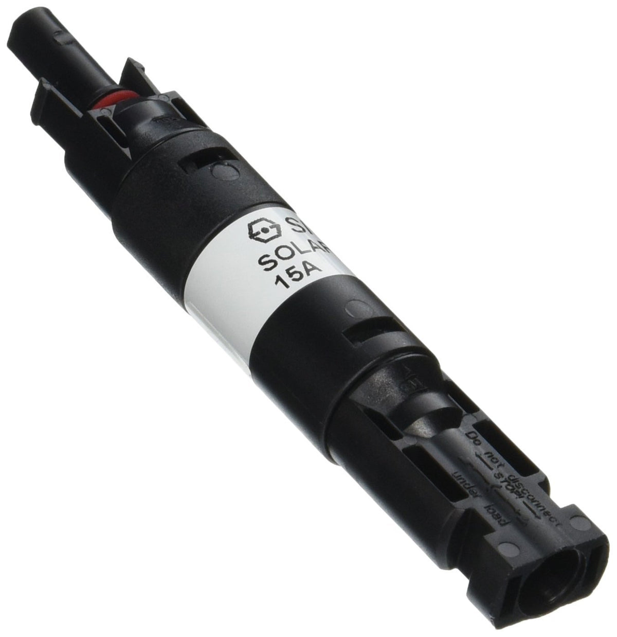 Renogy 15A waterproof inline fuse holder protects solar circuits.