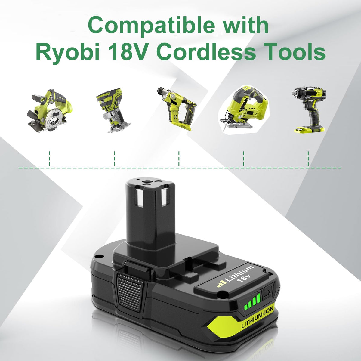 Reoben protection features image demonstrates over-discharge and short-circuit safeguards