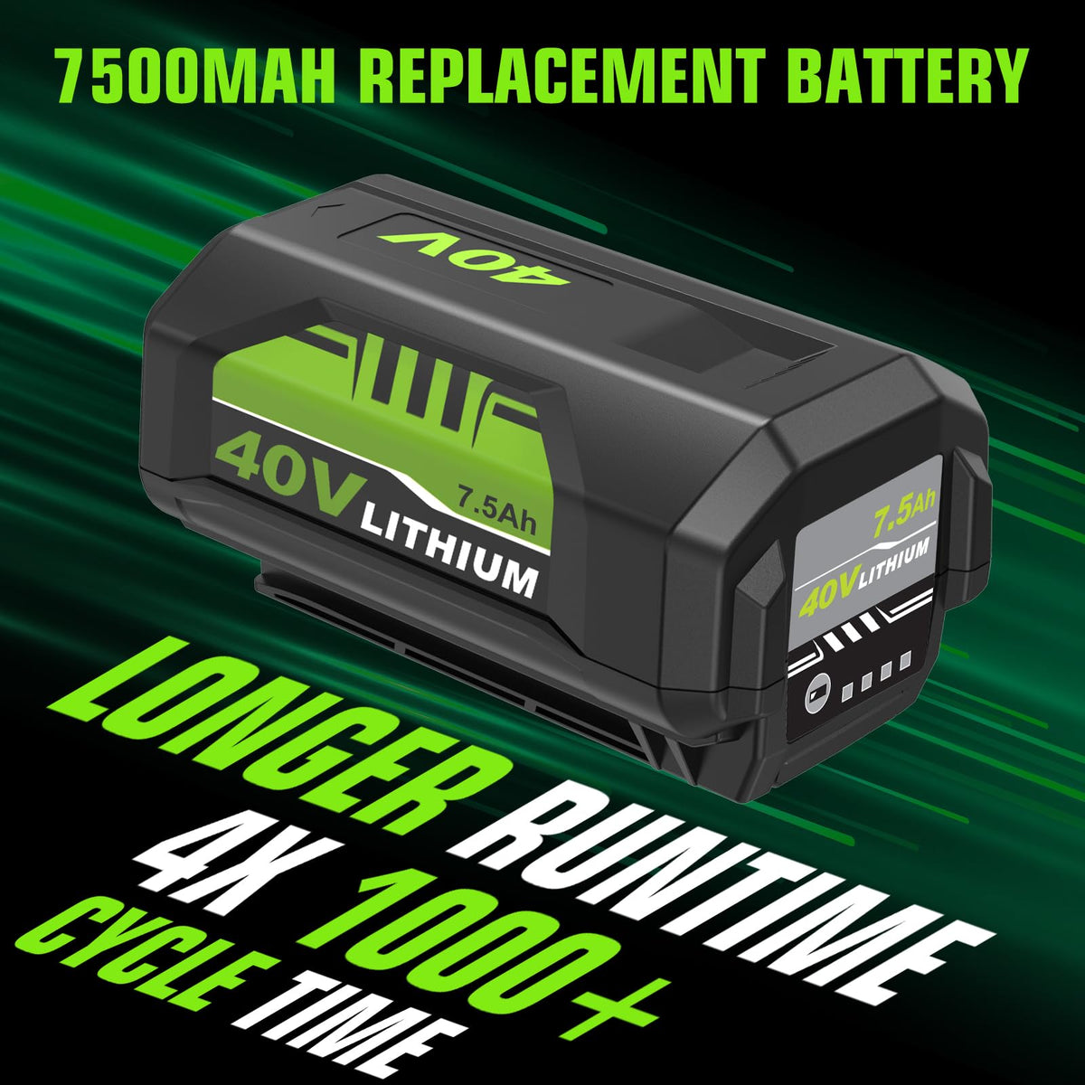 On-site use with easy battery swaps to reduce downtime.