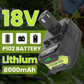Reoben P117 charger for Ryobi 18V tools delivers quick, reliable charging.