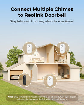 Reolink Digital Chime app control panel enabling remote customization