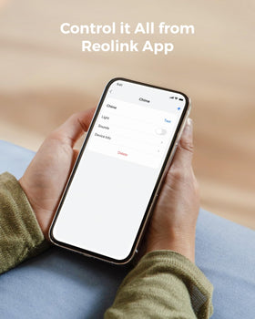 Reolink Digital Chime volume and light toggle for different environments