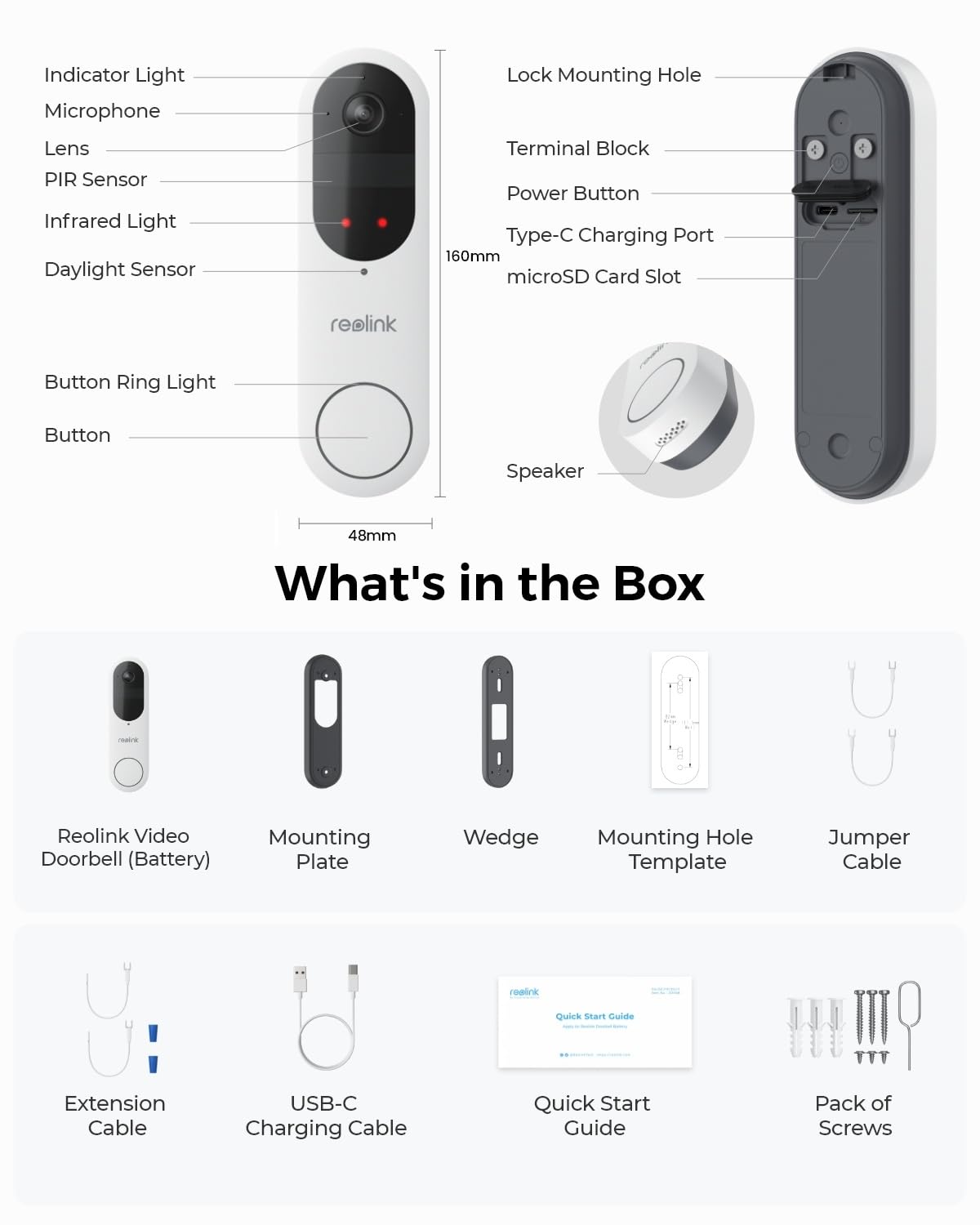REOLINK Doorbell works with smart homes like Alexa for enhanced convenience.