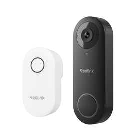 REOLINK Video Doorbell front door 2K footage for clear arrivals day and night