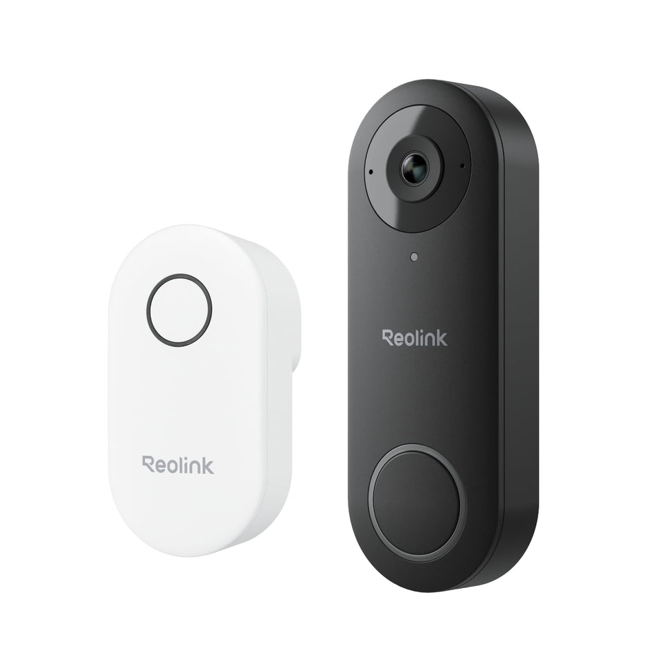 REOLINK Video Doorbell front door 2K footage for clear arrivals day and night