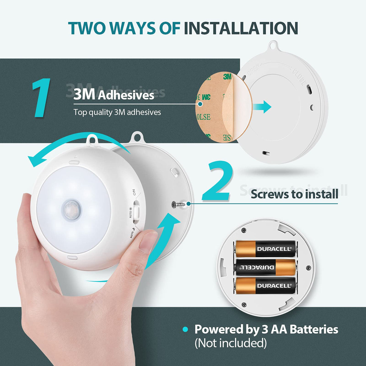 Reoshine light in closet offers motion-activated brightness