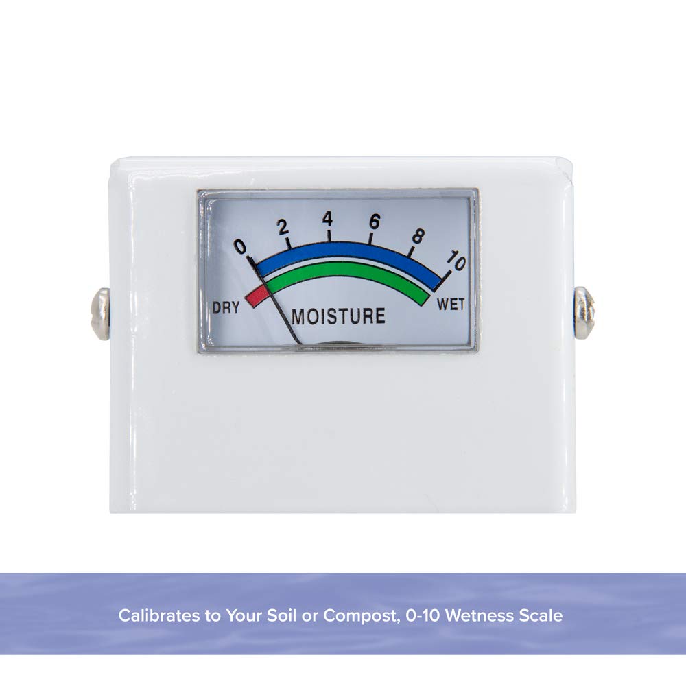 REOTEMP stainless steel meter body designed for rugged outdoor use in farms and nurseries.
