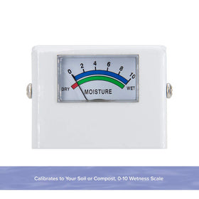 REOTEMP stainless steel meter body designed for rugged outdoor use in farms and nurseries.