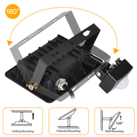 RERBIO adjustable 180-degree body for versatile mounting options
